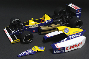 タミヤ ウィリアムズ FW13B