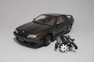 アオシマ 日産 スカイラインGT-R(BNR32)