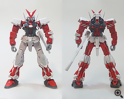 ガンダムアストレイ レッドフレーム製作