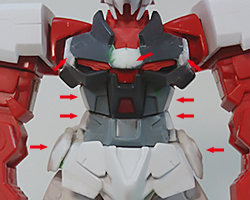 ガンダムアストレイ レッドフレーム製作