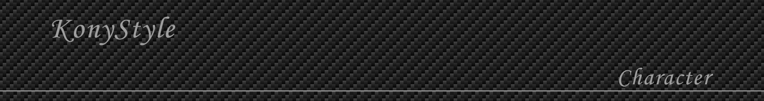 konystyle/コニースタイル キャラクター作例